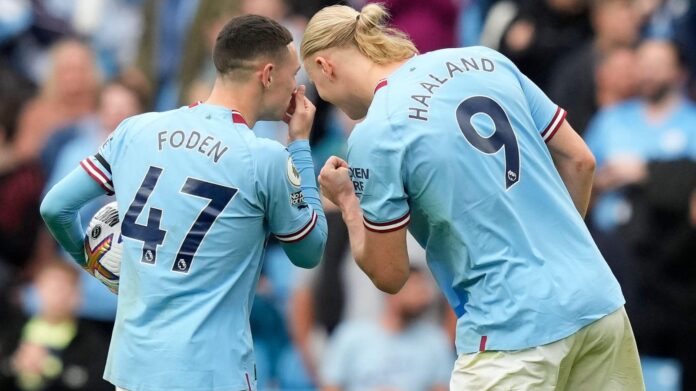 Phil Foden, Erling Haaland - Manchester City