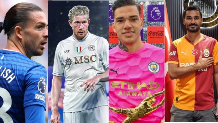 Players left Manchester City