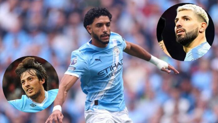 Omar Marmoush and former Man City player