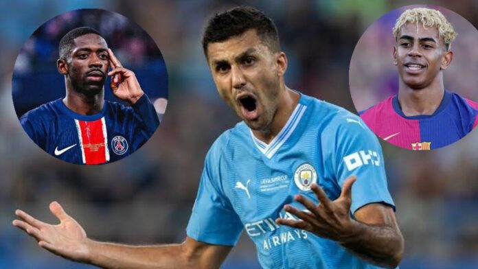 Rodri speaks on Ballon d'Or award