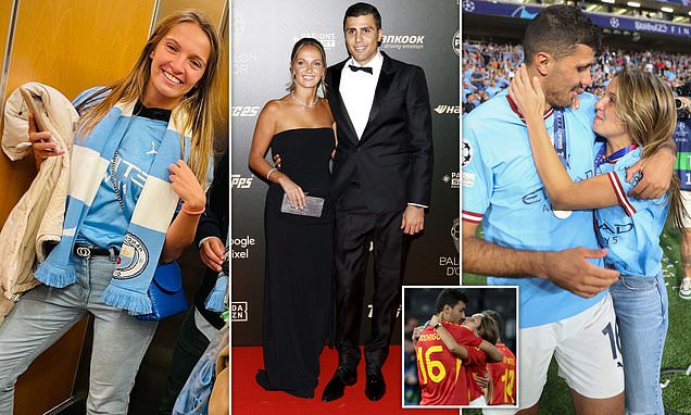 Rodri and his girlfriend