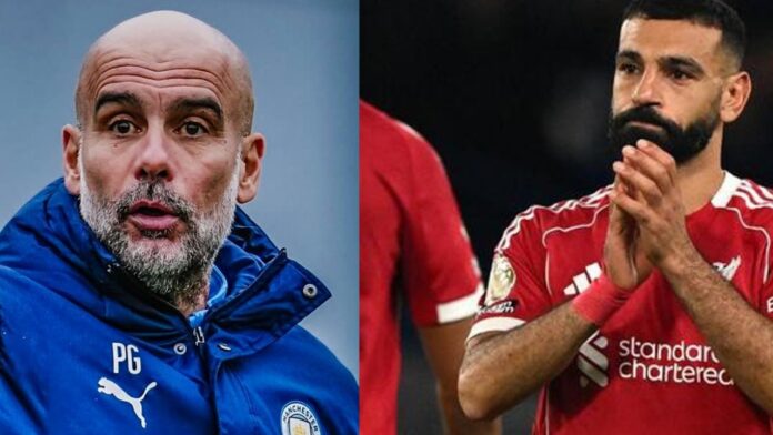 Pep Guardiola And Mo Salah_1 Pep Guardiola and Mo Salah