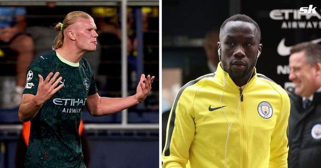 Erling Haaland and Sagna Erling Haaland and Sagna