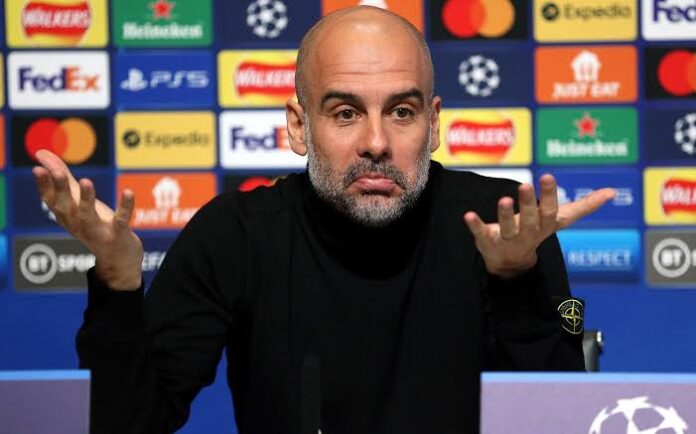 Pep Guardiola media chat