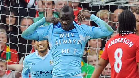 Mario Balotelli Manchester City why always me?
