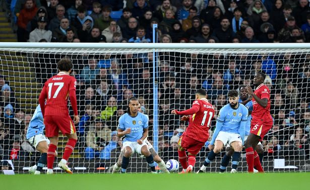 Manchester City’s Premier League clash with Liverpool