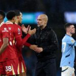Guardiola sends unexpected message to Liverpool star humiliated by Jeremy Doku Pep Guardiola and Liverpool players