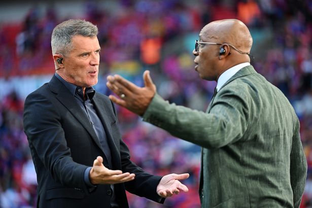 Roy Keane and Ian Wright