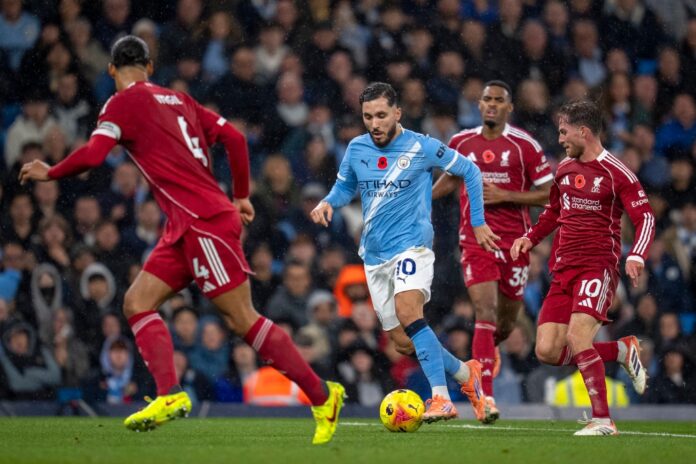 Rayan Cherki vs Liverpool