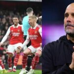 Pep Guardiola targets surprise move for Arsenal’s ‘forgotten’ player – report Arsenal players and Pep Guardiola