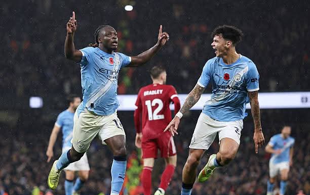 Jeremy Doku vs Liverpool