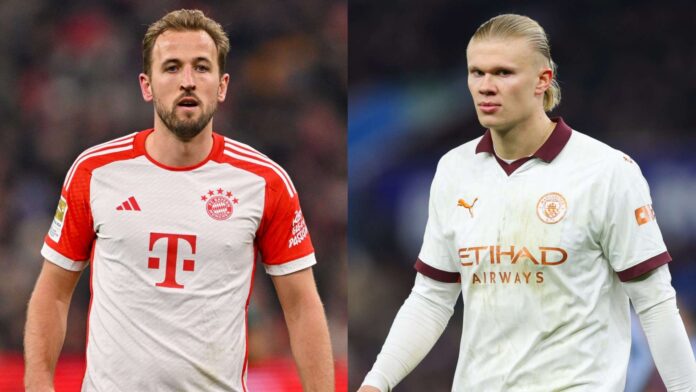 Harry Kane and Erling Haaland