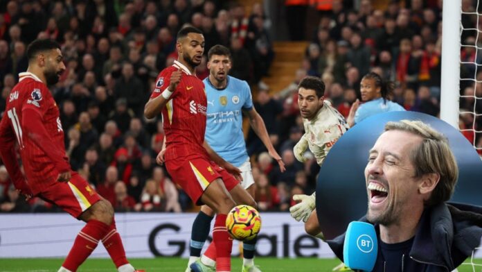 Peter Crouch predicts Manchester City vs Liverpool match