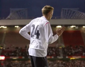Peter Crouch robot celebration 