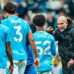 Pep Guardiola backs Oscar Bobb to rediscover his sharpness after difficult spell Pep Guardiola and Man City players