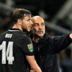 Guardiola explains ‘secret’ behind Nico Gonzalez’ world-class performance Nico Gonzalez and Pep Guardiola
