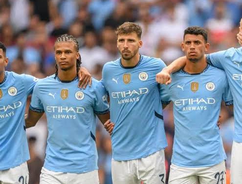 Manchester City players