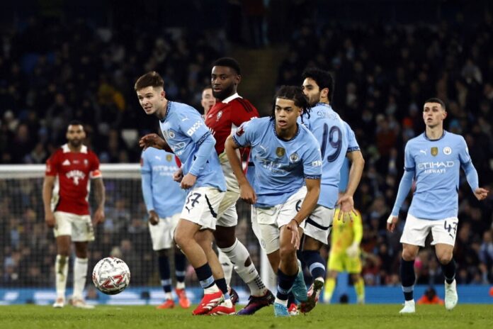 James McAtee and other City players