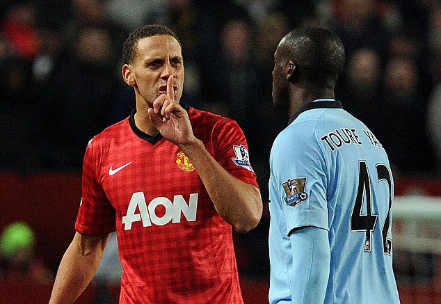 Rio Ferdinand and Yaya Touré