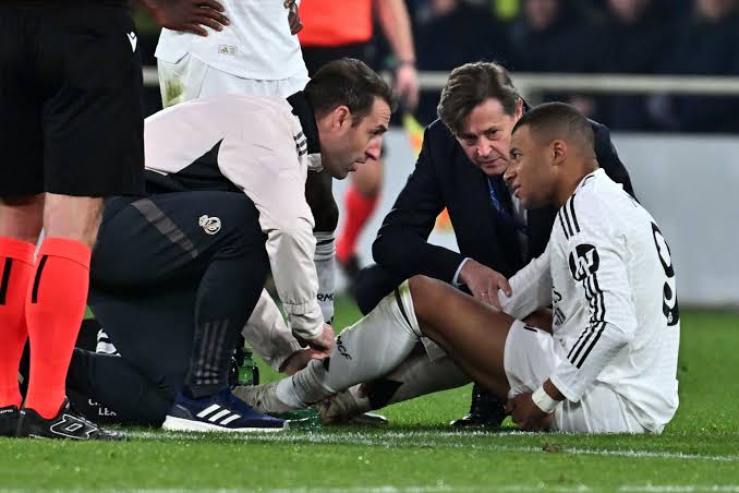 Kylian Mbappé injury