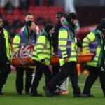 Man City star rushed to hospital in an ambulance after needing oxygen due to injury
