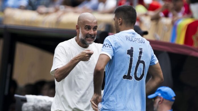 Rodri Ban: Guardiola sends message to FA after his player attacked referee