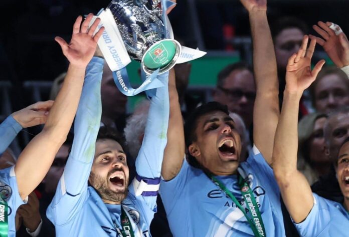 Man City 2-0 Arsenal: City are Carabao Cup champions
