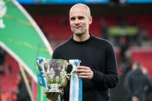 Pep Guardiola won the Carabao Cup