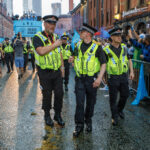 Police reveal number of arrests after a fight among supporters at Etihad Stadium Police reveal number of arrests after a fight among supporters at Etihad