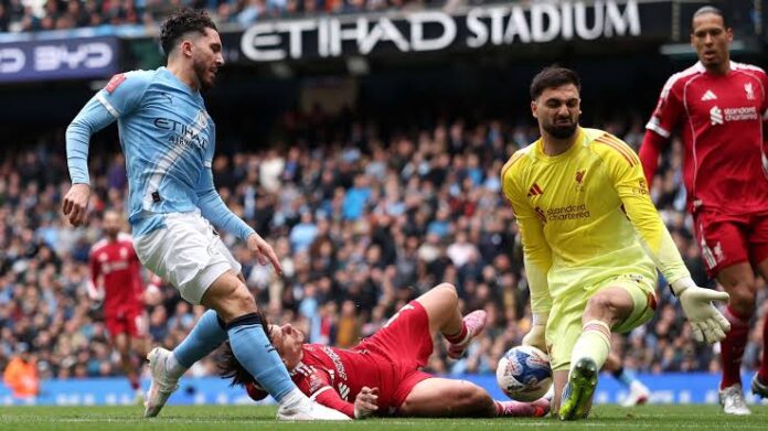 Angry Liverpool legend calls Man City player 'stupid and idiot' after a 'madness' moment at Etihad