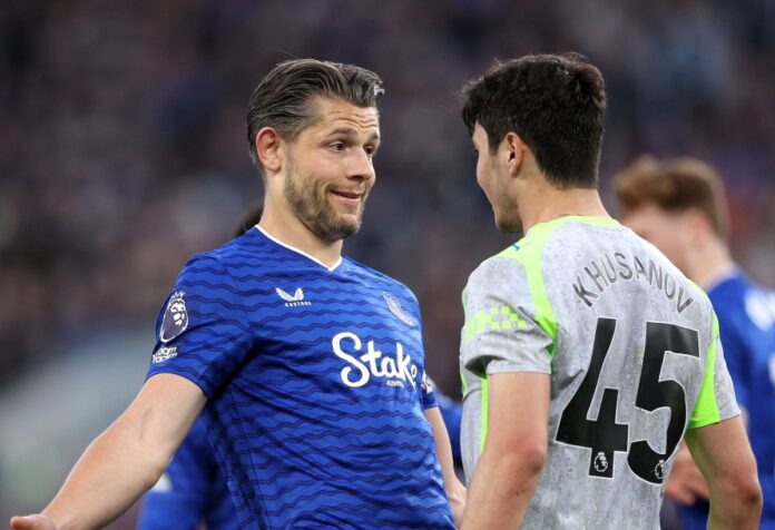 Everton 3-3 Man City