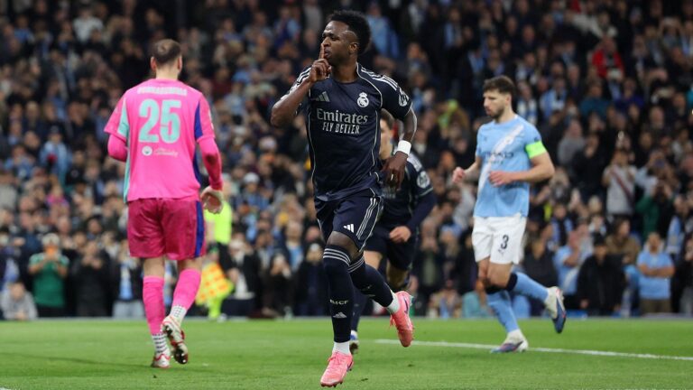 Vinicius Jr - Man City plan to sign Real Madrid's most important player
