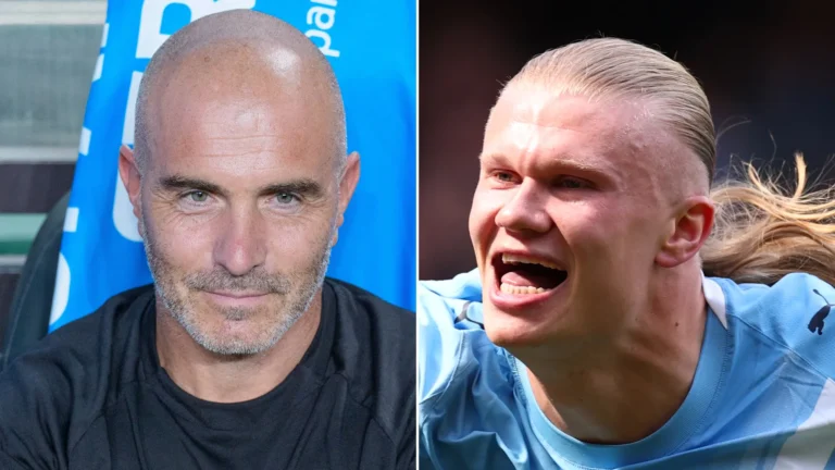 Erling Haaland and Enzo Maresca