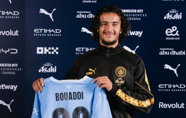 Ayyoub Bouaddi sign for Manchester City