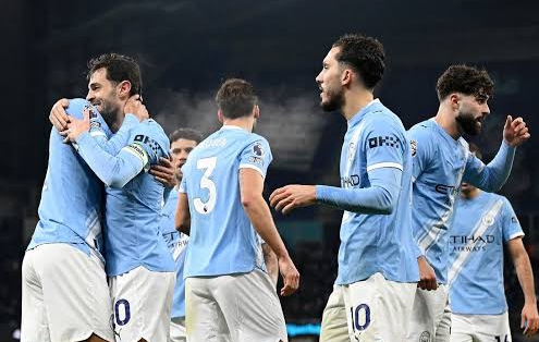 Manchester City players