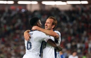 Marc Guéhi and Harry Kane
