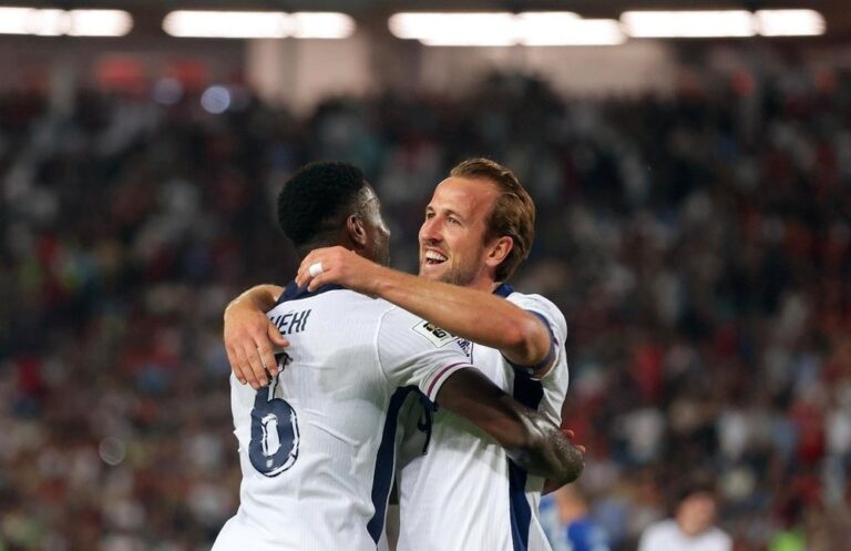 Marc Guéhi and Harry Kane